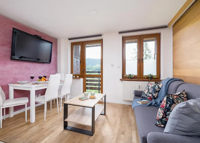 Osiedle Kasprusie Apartament z 2 Balkonami Zakopane Centrum by Noclegi Renters